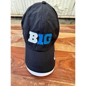 Nike Golf Big Ten B1G Black Performance Hat